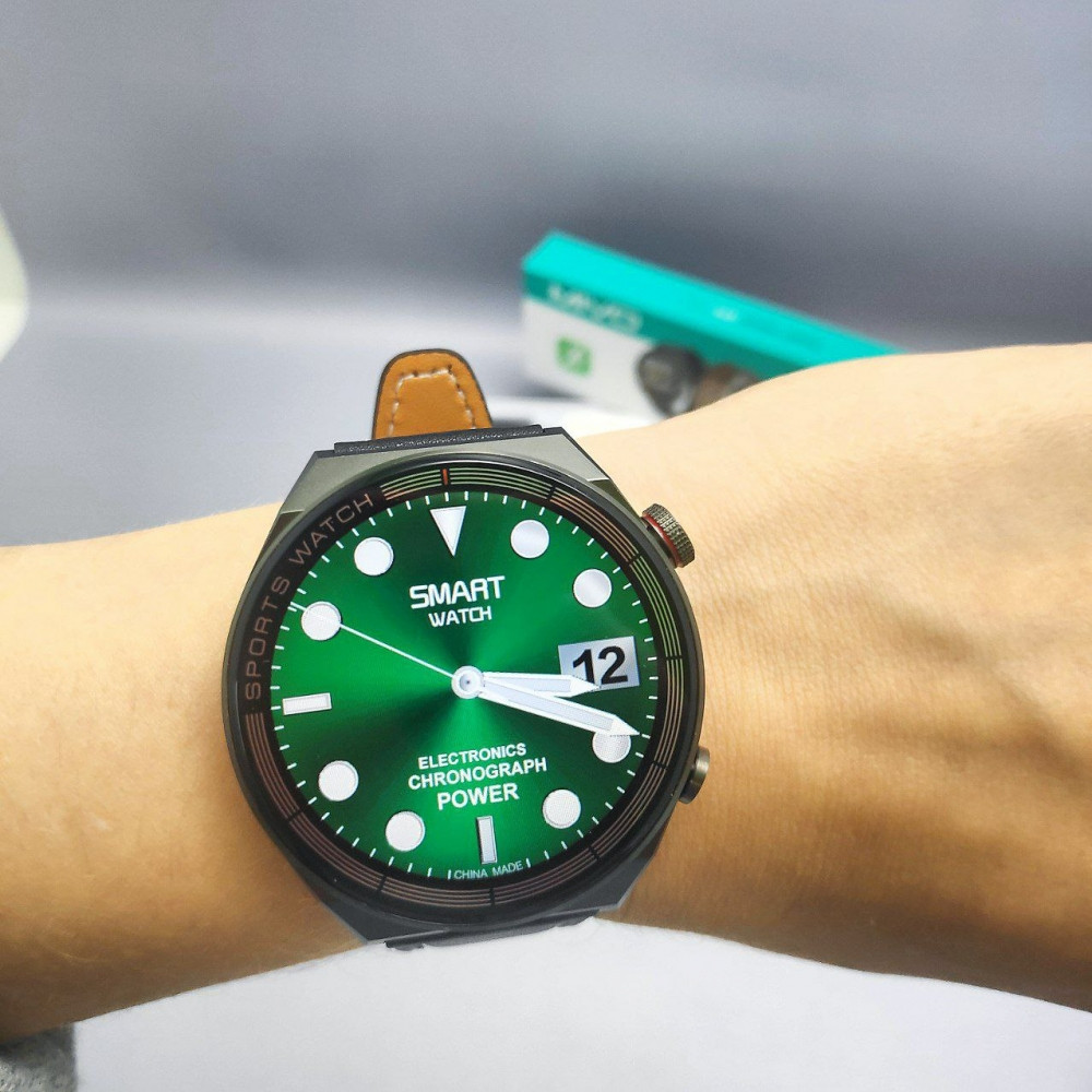 Умные часы Smart Watch Mivo GT3 /1.5/ IP68 / NFC / 2 комплекта ремешков - фото 3 - id-p210941480