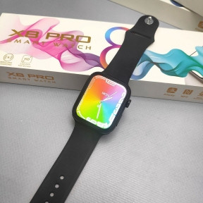 Умные часы Smart Watch X8 Pro (аналог Apple Watch 8) Черные - фото 1 - id-p207089496