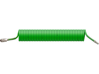 Шланг полиэт. спиральный ф 6,5/10 мм с быстросъемн. соед. ECO (длина 10 м)