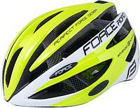 Cпортивный шлем Force Road S/M (салатовый/белый)
