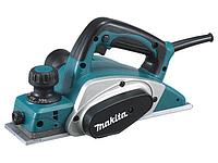 Рубанок электрический MAKITA KP 0800 J+ MAKPAC (620 Вт, шир. до 82 мм, глуб. до 2.5 мм)