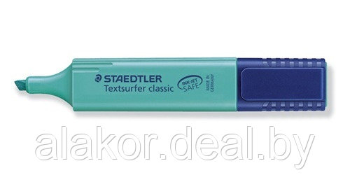 Маркеры текстовыделители STAEDTLER Textsurfer classic 364-35, бирюзовый - фото 1 - id-p211710997