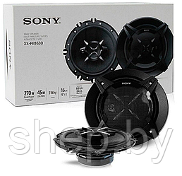 Автомобильные динамики Sony XS-FB1630 / 16 см / Коаксиальные колонки 6 дюйм. / Комплект 2 шт.