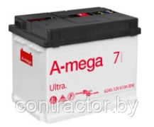 Аккумулятор 6СТ-62NR A-mega Ultra (610А)