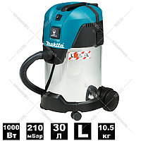 Пылесос MAKITA VC 3011 L (1000 Вт, 30 л, класс: L, самоочистка: полуавтомат) (VC3011L)