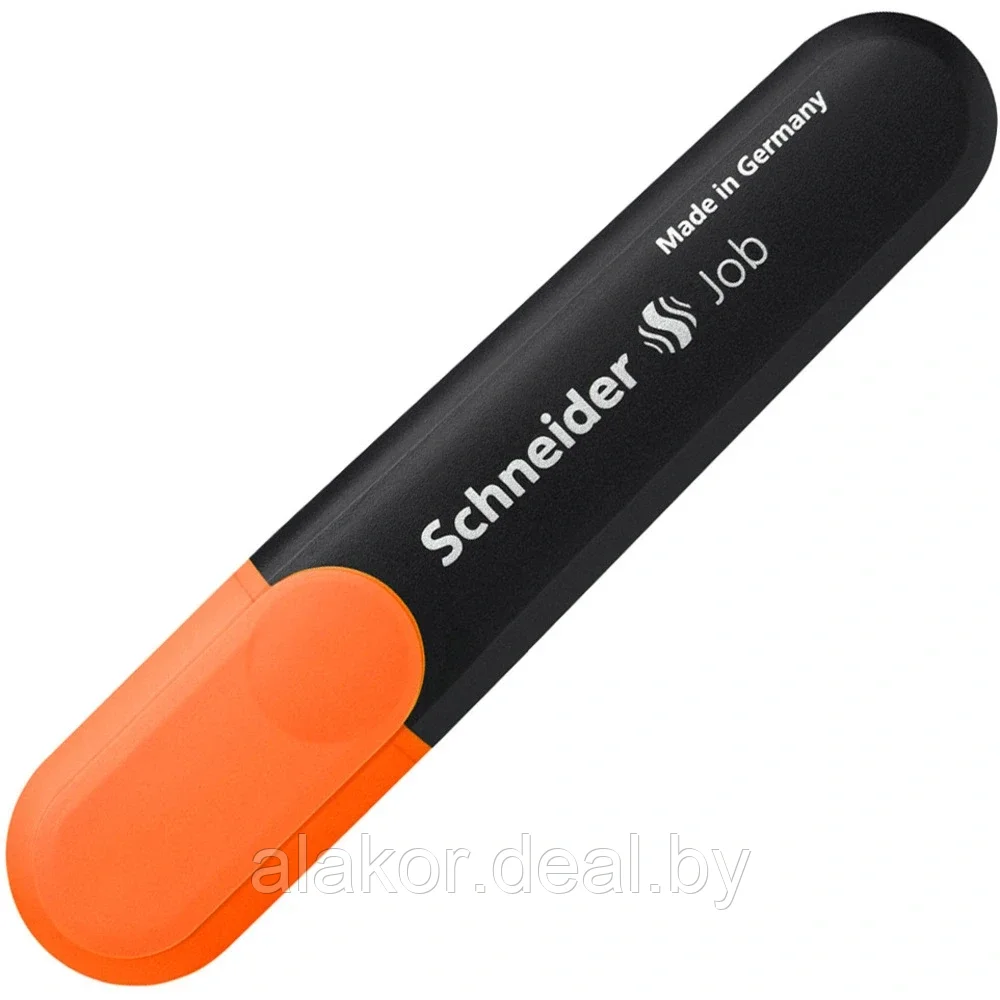 Маркер текстовой «Schneider Job», оранжевый, 1-5мм - фото 1 - id-p211770370