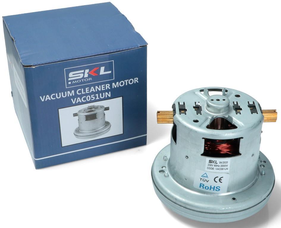VAC051UN Электродвигатель (мотор, электромотор, двигатель) для пылесоса Bosch 2000 вт (SKL) - фото 1 - id-p68383096