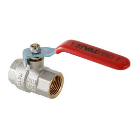 КРАН ШАРОВОЙ VALTEC BASE 1/2" (стальная рукоятка, вн.-вн. VT.214.N.04) (+ МОНТАЖ)
