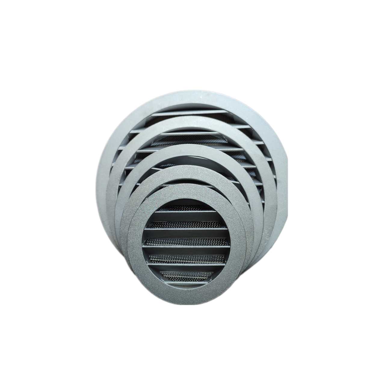 Решетка круглая наружная алюминиевая д.400 - фото 7 - id-p5205753
