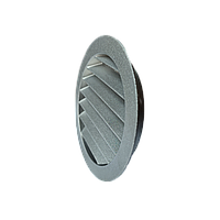 Решетка круглая наружная алюминиевая д.315