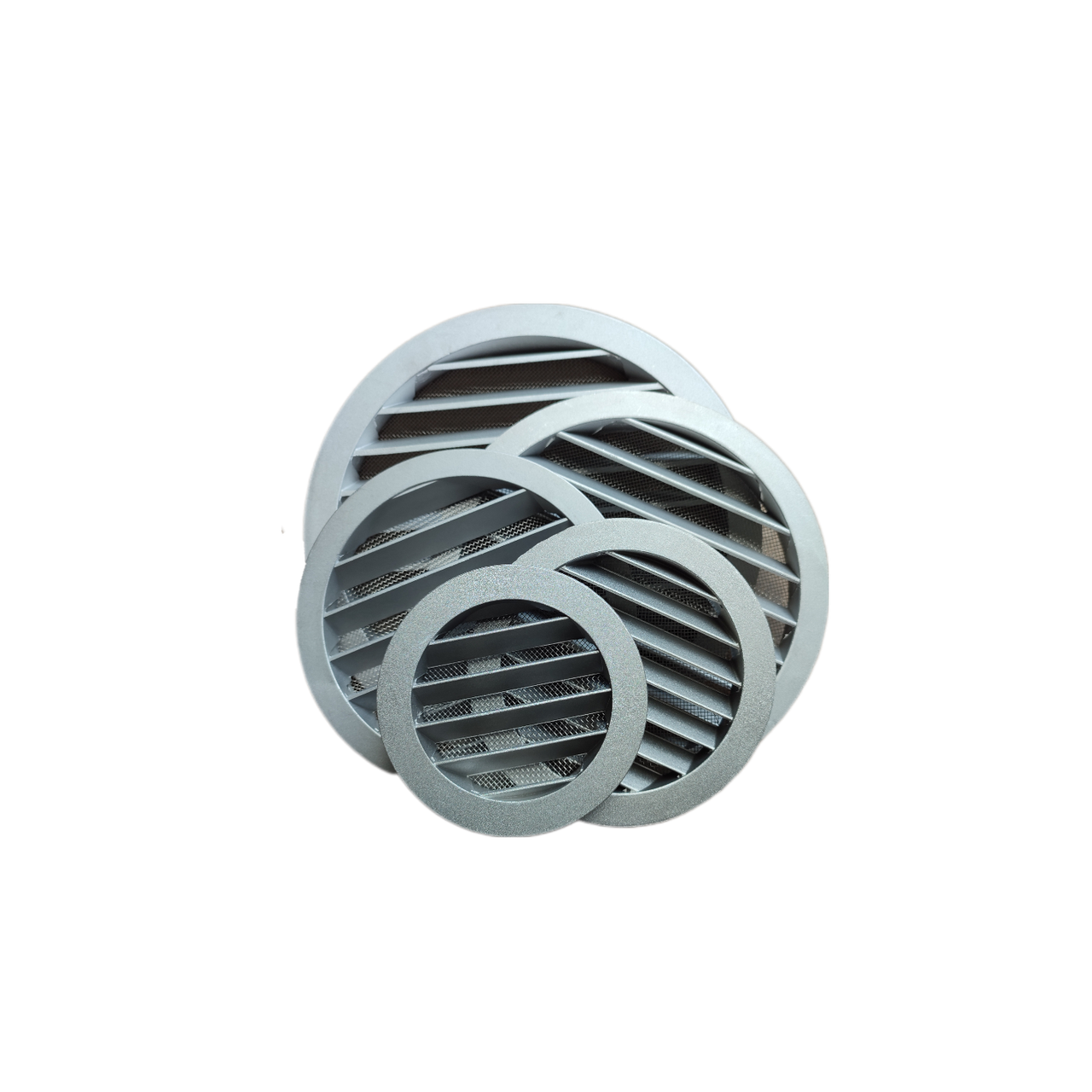 Решетка круглая наружная алюминиевая д.250 - фото 6 - id-p5205749