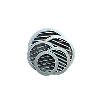 Решетка круглая наружная алюминиевая д.200