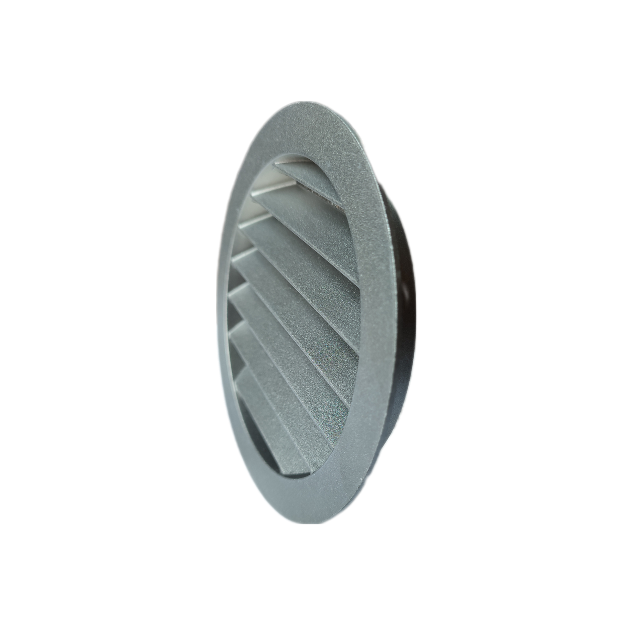 Решетка круглая наружная алюминиевая д.125 - фото 1 - id-p5205744