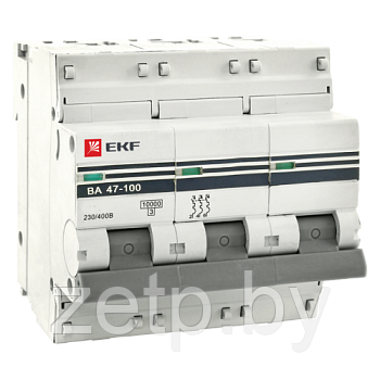 ВА 47-100, 3P 32А (D) 10kA EKF PROxima
