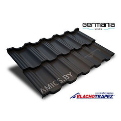Модульная металлочерепица Germania Simetric 30 МАТ (A.M.)