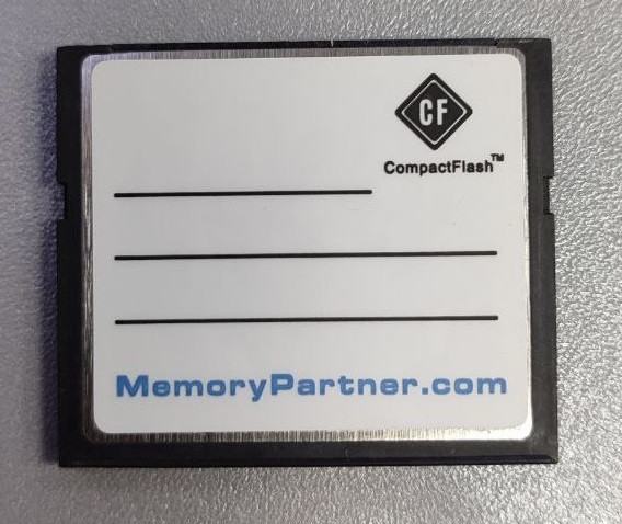 Карта памяти Compact Flash 1Gb MemoryPartner - фото 2 - id-p211797084