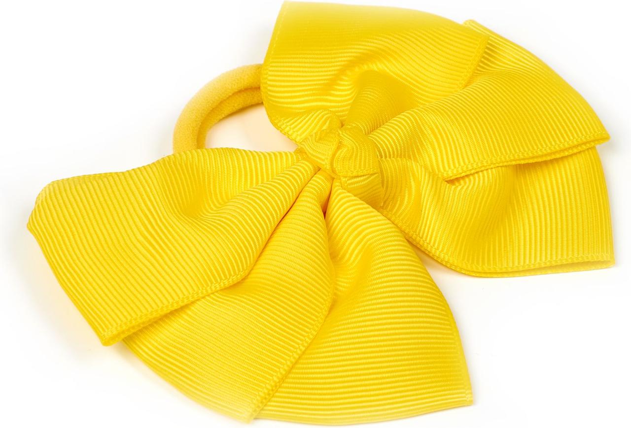 Резинка для волос "БАНТИК", желтый - фото 3 - id-p211797730