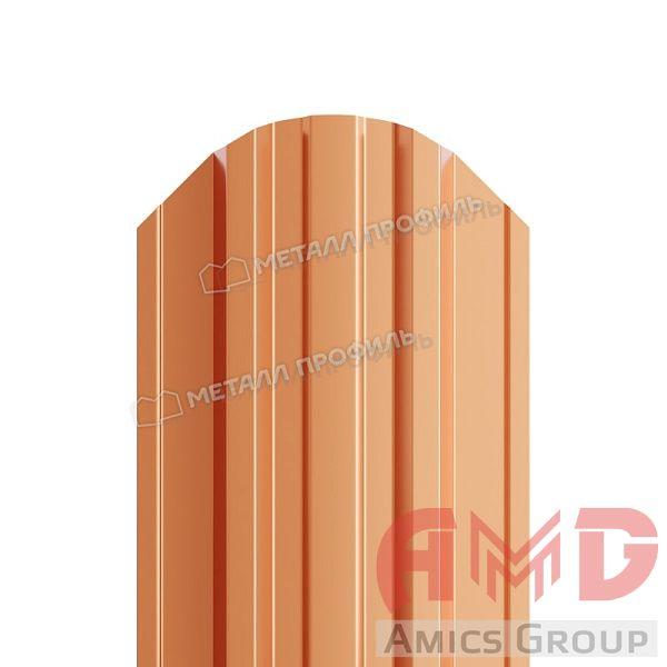 Штакетник металлический МП TRAPEZE 16,5х118 медный глянец АГНЕТА (AGNETA®) 0,50мм - фото 1 - id-p211787481