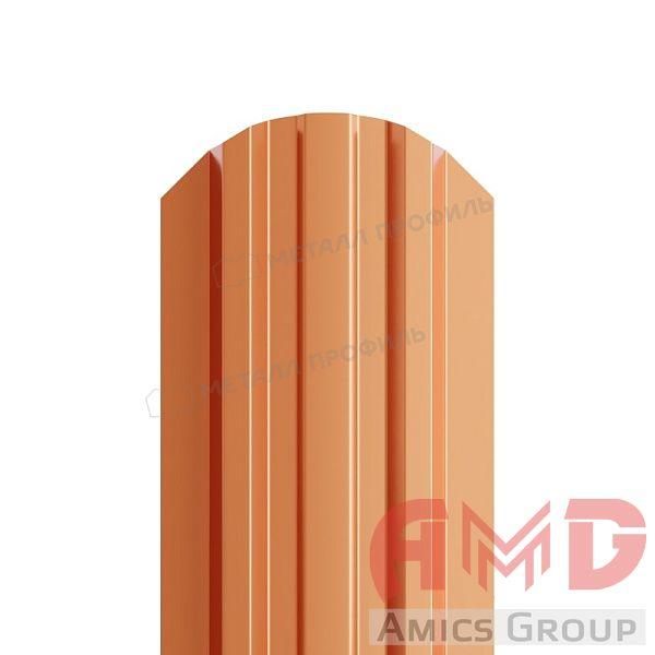 Штакетник металлический МП LАNE 16,5х99 медный глянец АГНЕТА (AGNETA®) 0,50мм