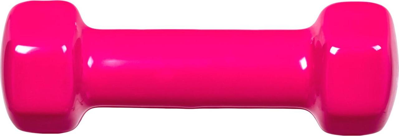 Гантель обрезиненная, розовая 0,5 кг - фото 3 - id-p211797865