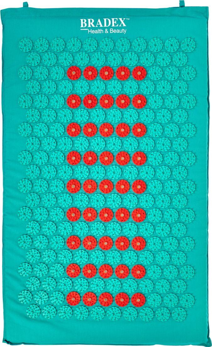 Коврик акупунктурный Нирвана с магнитами, бирюзовый - фото 3 - id-p211797979