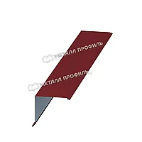 Металл Профиль Планка торцевая 135х145х2000 NormanMP (ПЭ-01-3020-0.5)