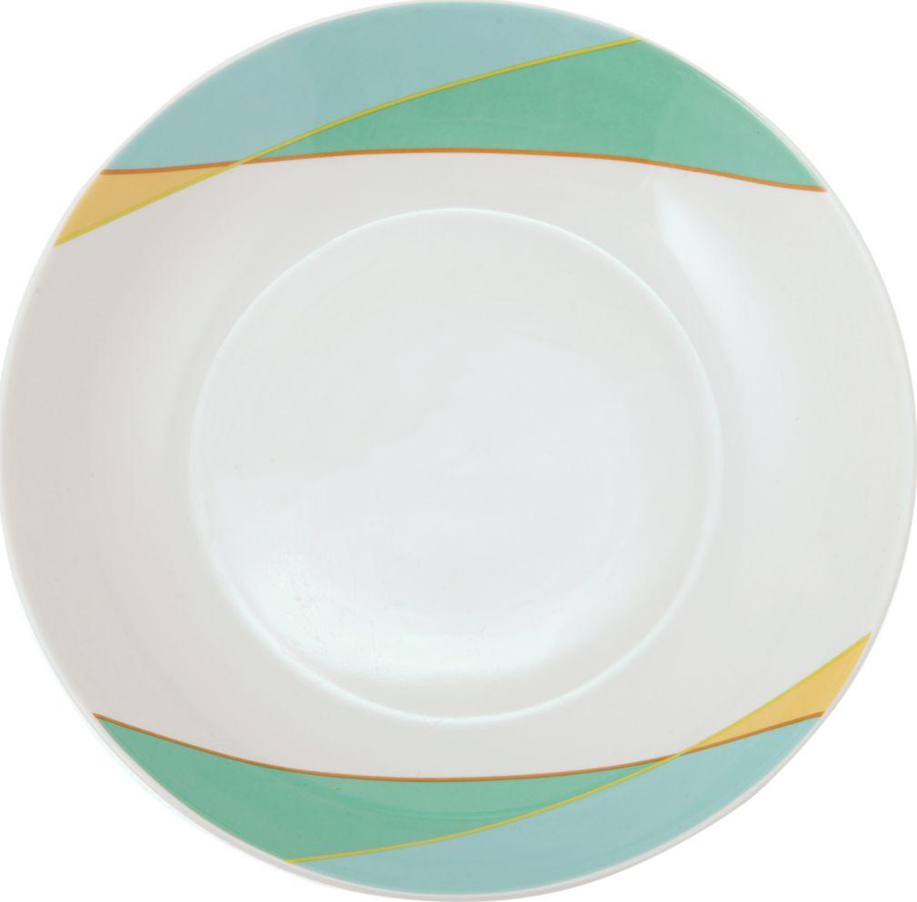 Тарелка суповая d20см, Parallels, фарфор, разноцветный - фото 3 - id-p176579508