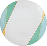 Тарелка десертная d20.3см, Parallels, фарфор, разноцветный, фото 3