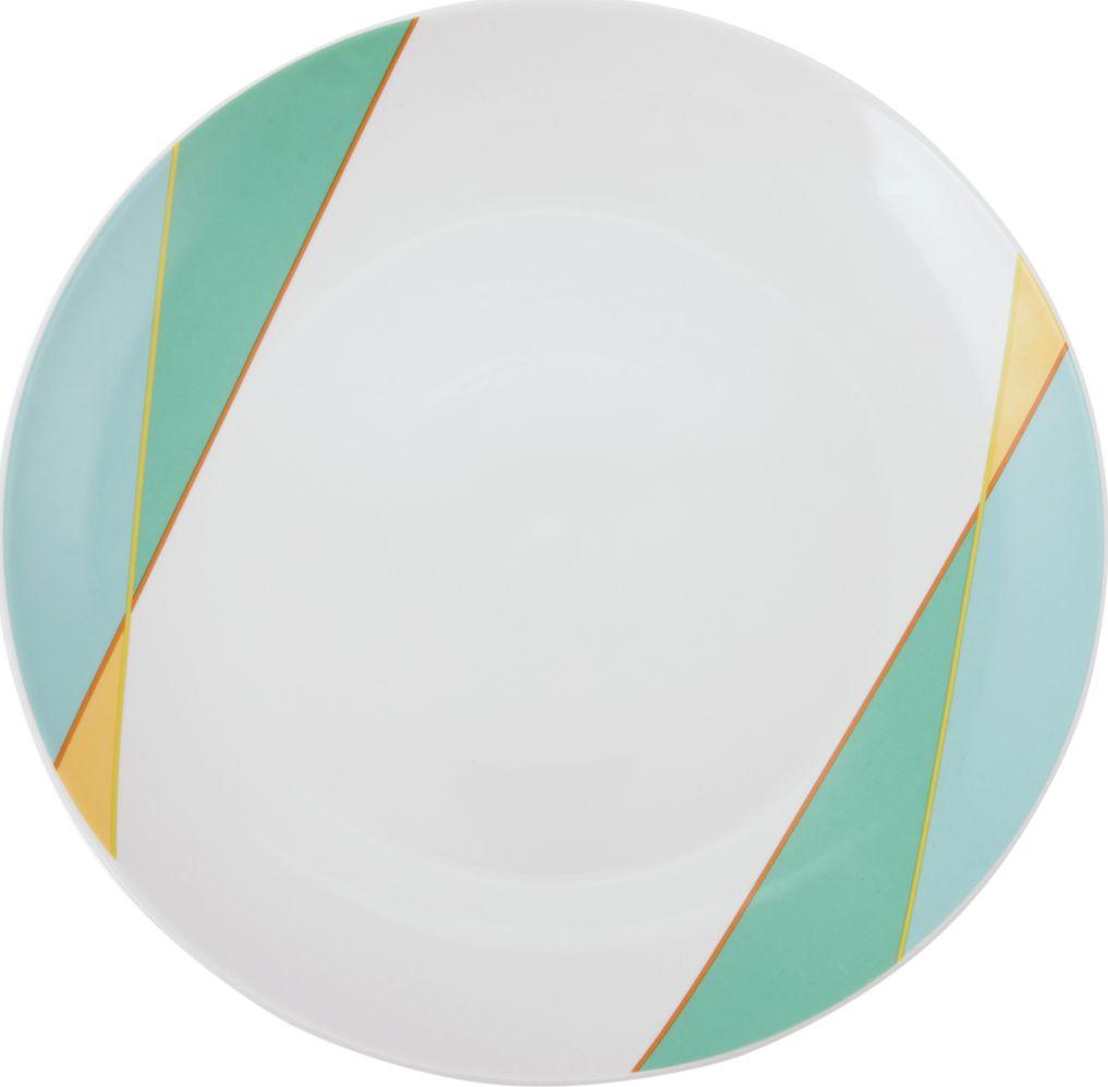 Тарелка десертная d20.3см, Parallels, фарфор, разноцветный - фото 3 - id-p211798143