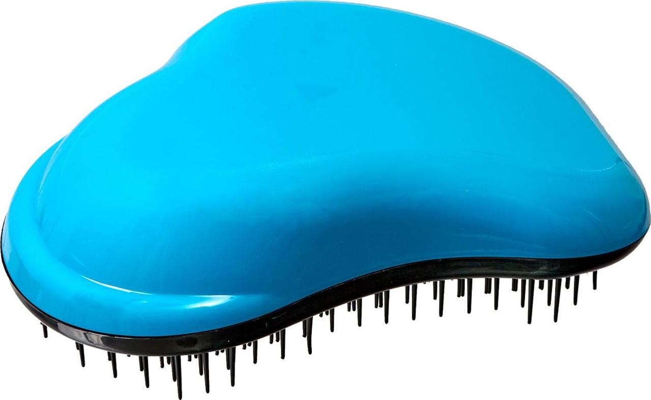 Расческа для распутывания волос «НОУ ТЭНГЛЗ» 12х8см синяя