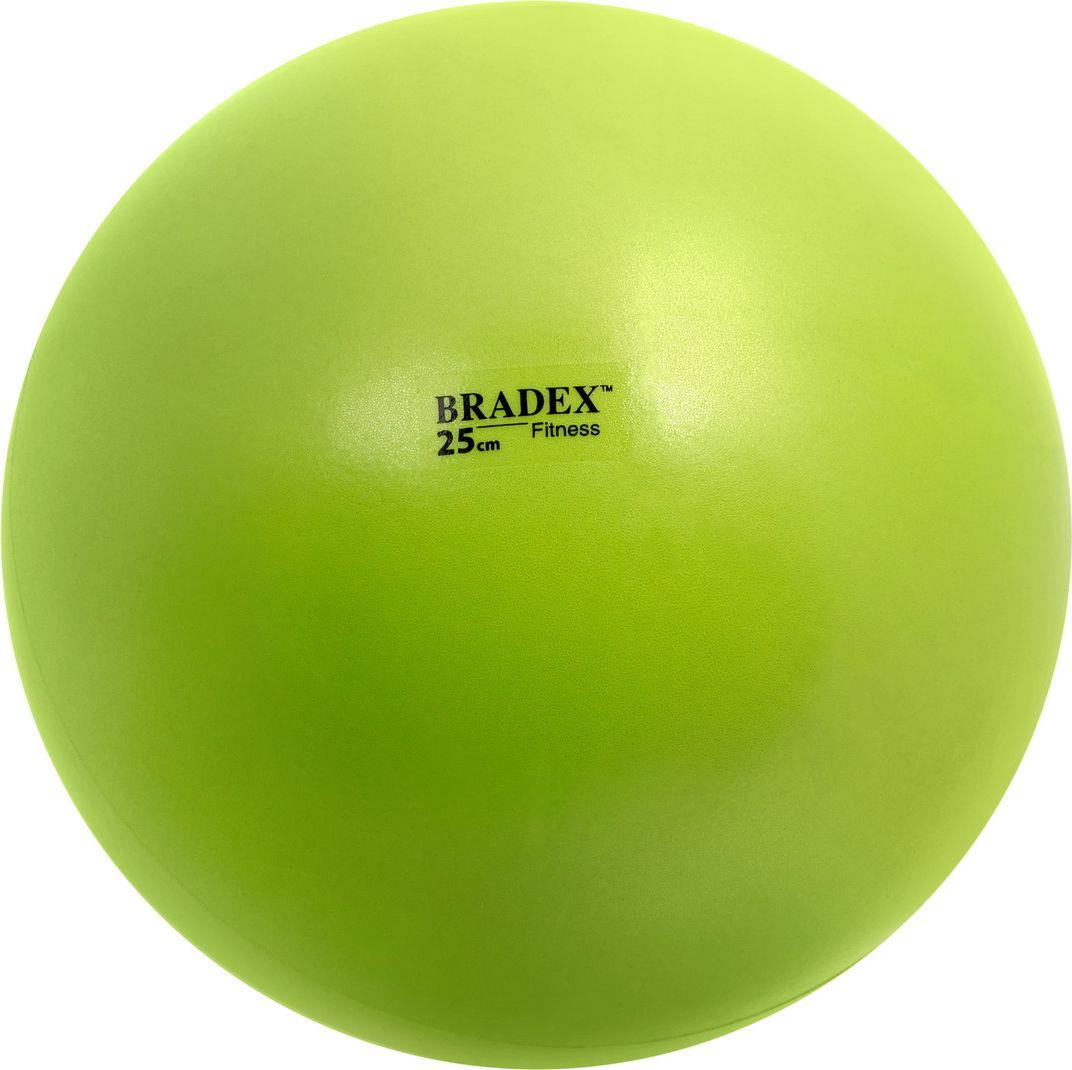 Мяч для фитнеса, йоги и пилатеса «ФИТБОЛ-25» Bradex SF 0822, салатовый - фото 1 - id-p211798450