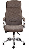 Кресло поворотное STAR, ткань/коричневый, фото 4