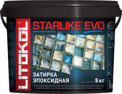 Фуга Litokol Эпоксидная Starlike Evo S.145 - фото 1 - id-p211810011