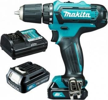 Дрель-шуруповерт Makita DF333DWYE аккум. патрон:быстрозажимной (кейс в комплекте) - фото 1 - id-p203907180