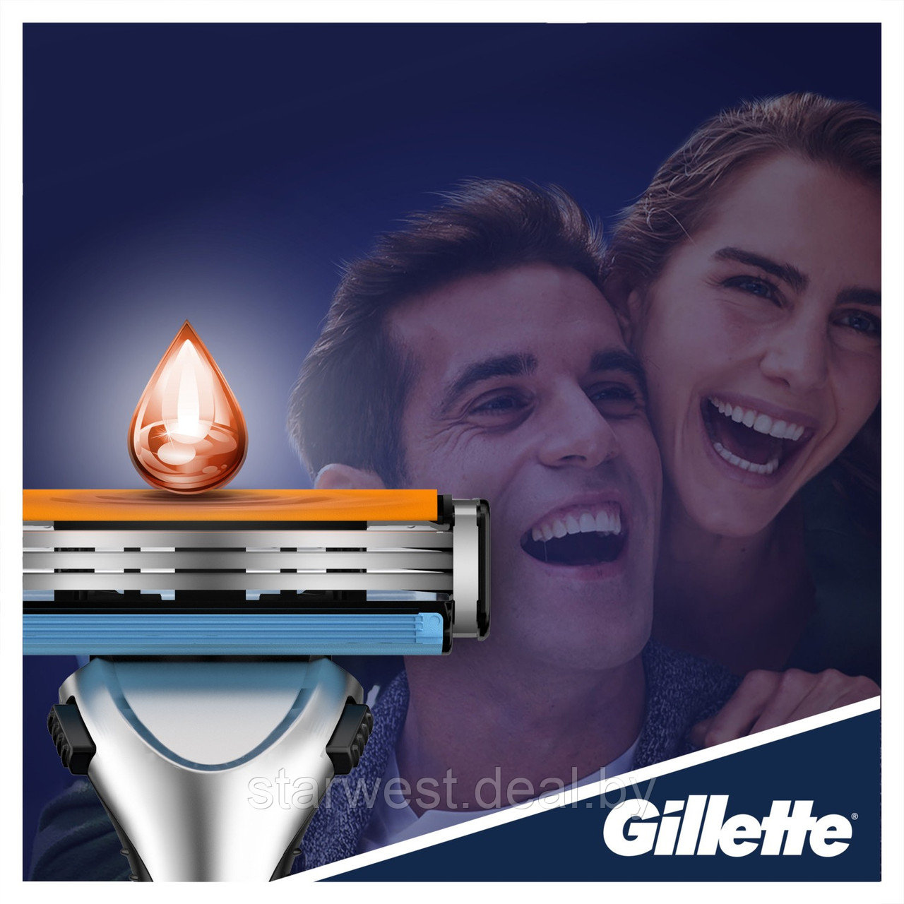 Gillette Sensor 3 с 6 кассетами Бритва / Станок для бритья мужской - фото 4 - id-p211870416