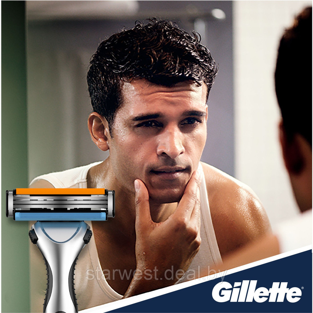 Gillette Sensor 3 с 6 кассетами Бритва / Станок для бритья мужской - фото 5 - id-p211870416