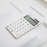 Калькулятор настольный Deli "NS041", 12-разрядный, белый, фото 5