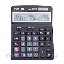 Калькулятор настольный Deli "39259", 16-разрядный, черный