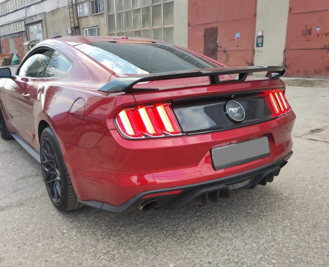 Спойлер на 2015-2021 Mustang GT500 WING style car spoiler (под окрас) - фото 2 - id-p211871858
