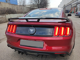 Спойлер на 2015-2021 Mustang GT500 WING style car spoiler (под окрас)