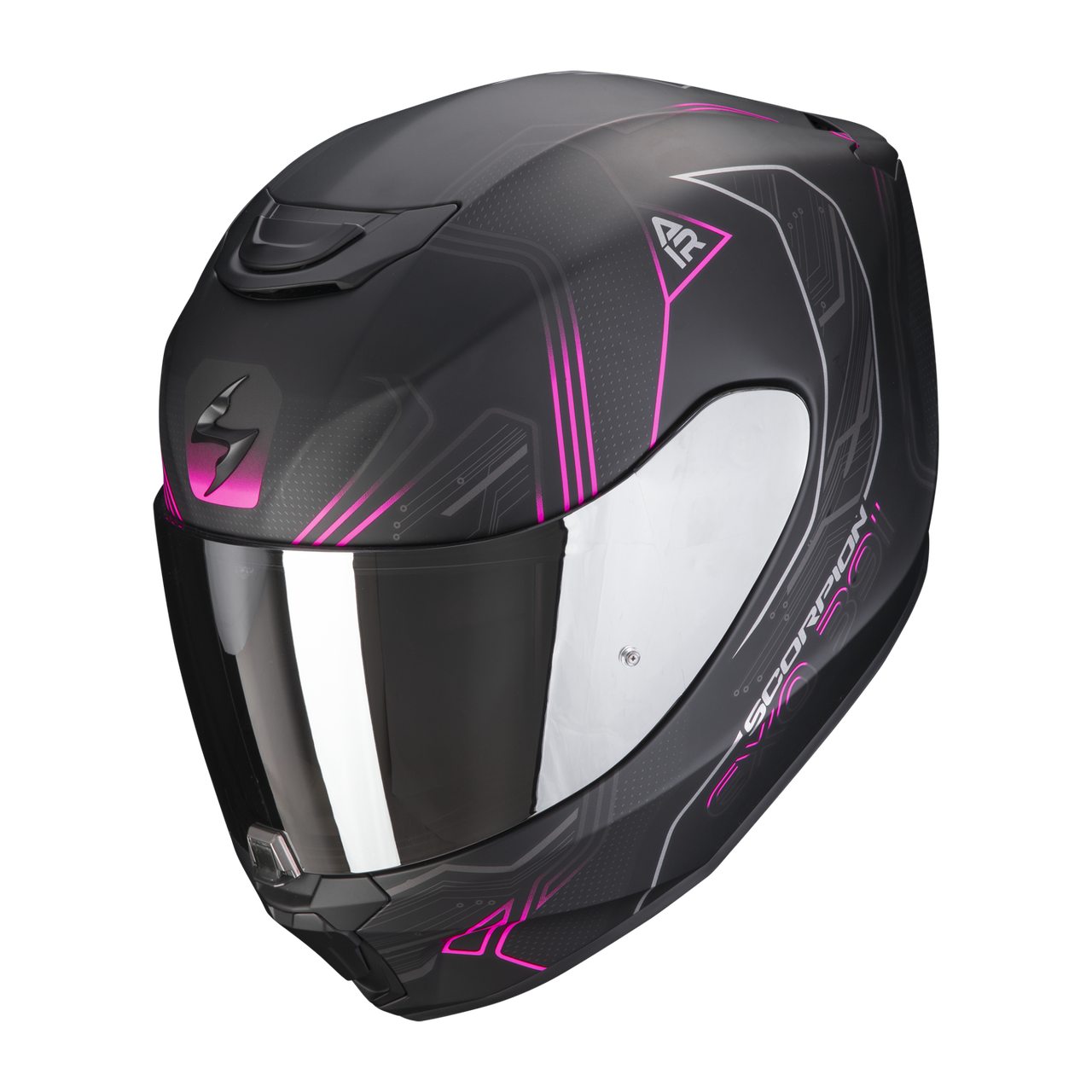 Шлем SCORPIONEXO EXO-391 SPADA Matt Black-Pink XS (53-54)