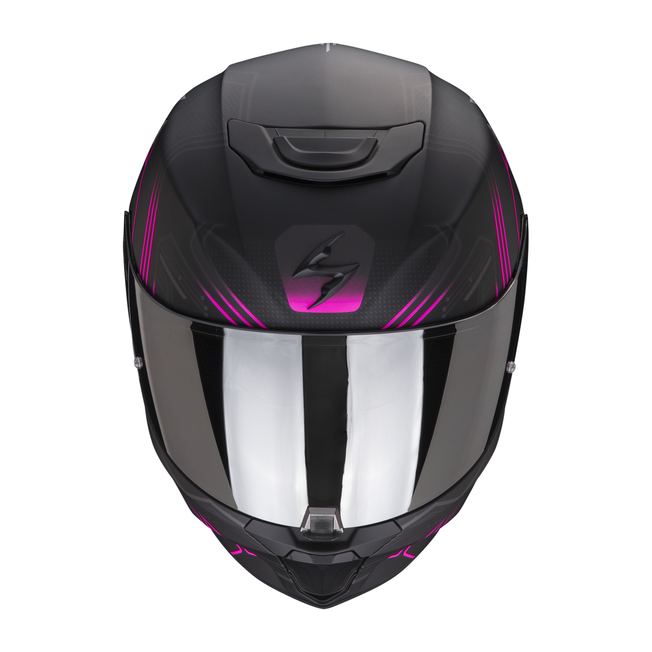Шлем SCORPIONEXO EXO-391 SPADA Matt Black-Pink XS (53-54) - фото 2 - id-p211482895