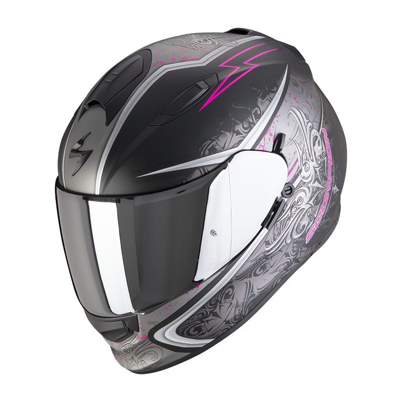 Шлем SCORPIONEXO EXO-491 RUN Matt Black-Pink XS (53-54)