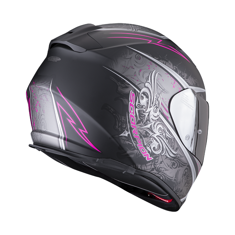 Шлем SCORPIONEXO EXO-491 RUN Matt Black-Pink XS (53-54) - фото 3 - id-p211482916