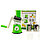 Распродажа Мультислайсер для овощей и фруктов 3 в 1 (Ручная терка овощерезка) Tabletop Drum Grater, зеленый, фото 2