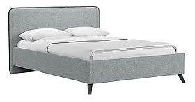 Кровать МИА 140 Купер 18 (серый) Нижегородмебель и К