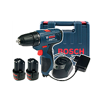 Дрель-шуруповерт Bosch GSR 120-LI Professional 06019G8000 (с 2-мя АКБ, кейс)