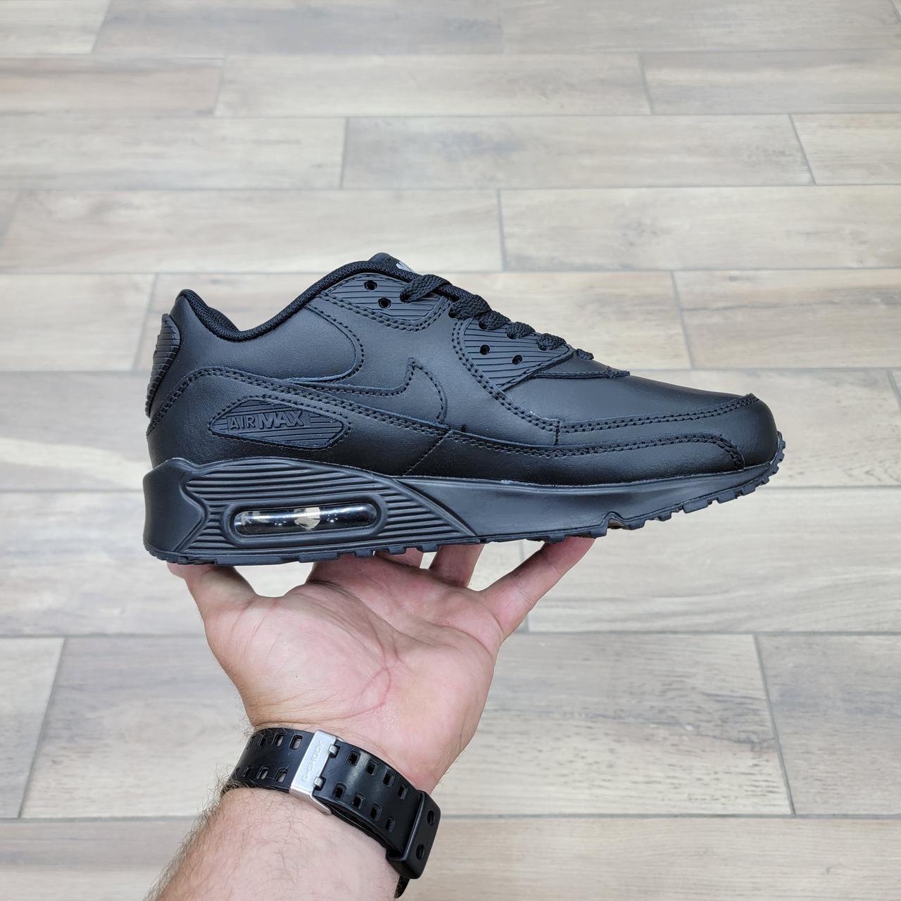 Кроссовки Nike Air Max 90 Black - фото 2 - id-p52059395