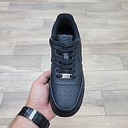 Кроссовки Nike Air Force 1 Low Triple Black, фото 3