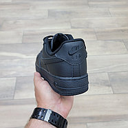 Кроссовки Nike Air Force 1 Low Full Black, фото 4